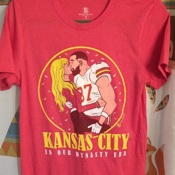 bozz print Other - Red Kansas City Graphic Tee